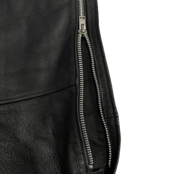 FMC Nomad Unisex Motorcycle Leather Chaps - Size 2X - Picture 6 of 13